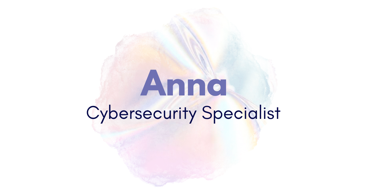 Anna Cybersecurity Specialist