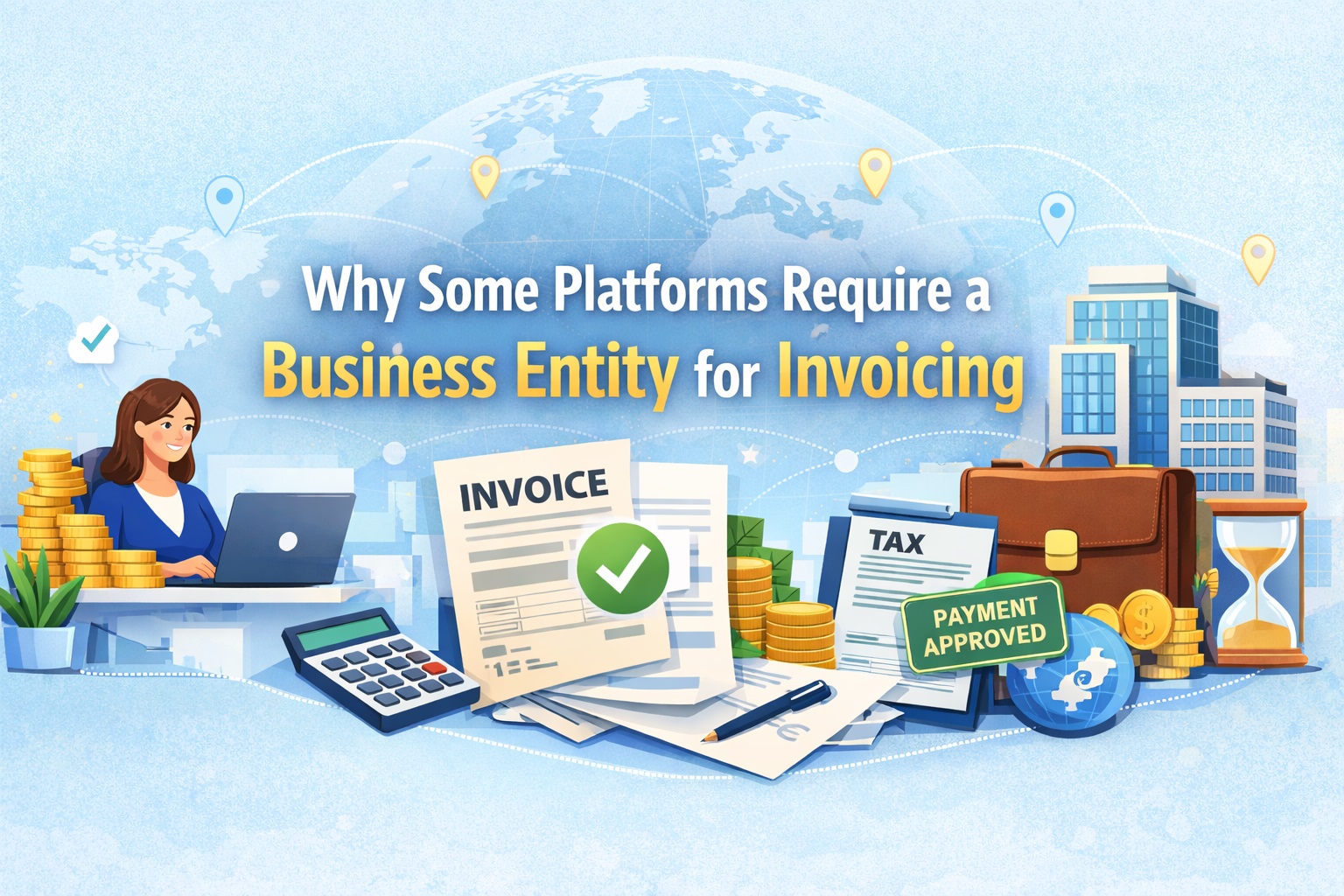 Why Some Platforms Require a Business Entity for Invoicing