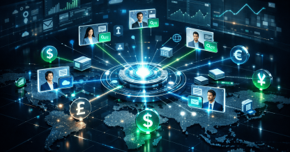 multi-currency contractor payouts dashboard showing global payment rails