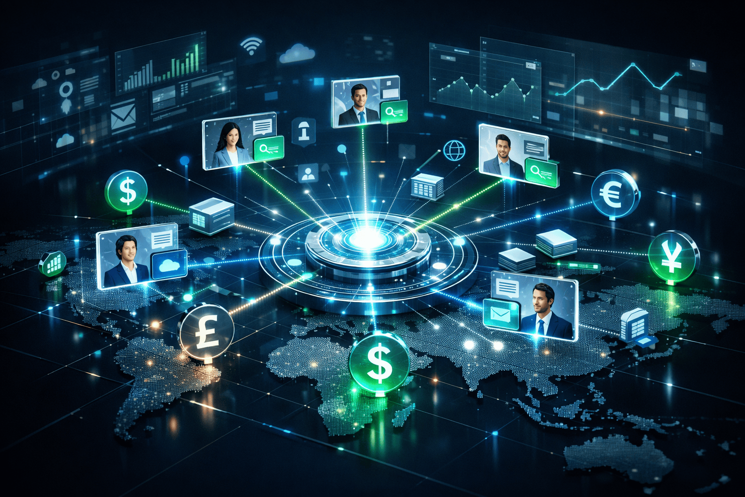 multi-currency contractor payouts dashboard showing global payment rails