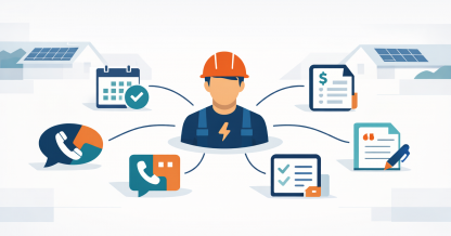 Remote admin for tradies scheduling and invoicing from overseas